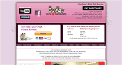 Desktop Screenshot of carolines-kids.org